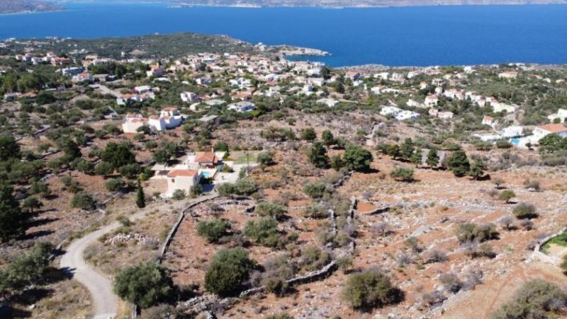 Kokkino Chorio Kreta, Kokkino Chorio: Fantastisches Grundstück mit Meerblick und Baugenehmigung zu verkaufen Grundstück kaufen